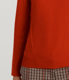 Red Sweater 100% cashmere AZOLLA