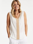 Gerry Weber sleeveless linen top